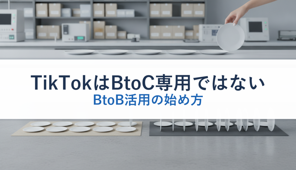 TikTokはBtoC専用ではない｜BtoB活用の始め方