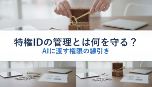 特権IDの管理とは何を守る？｜AIに渡す権限の線引き