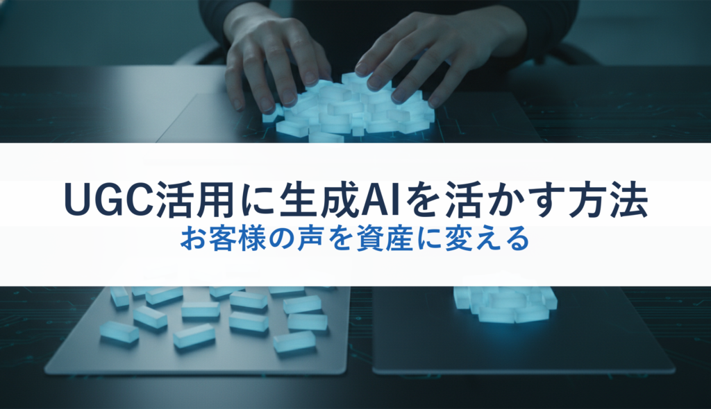 UGC活用に生成AIを活かす方法｜お客様の声を資産に変える