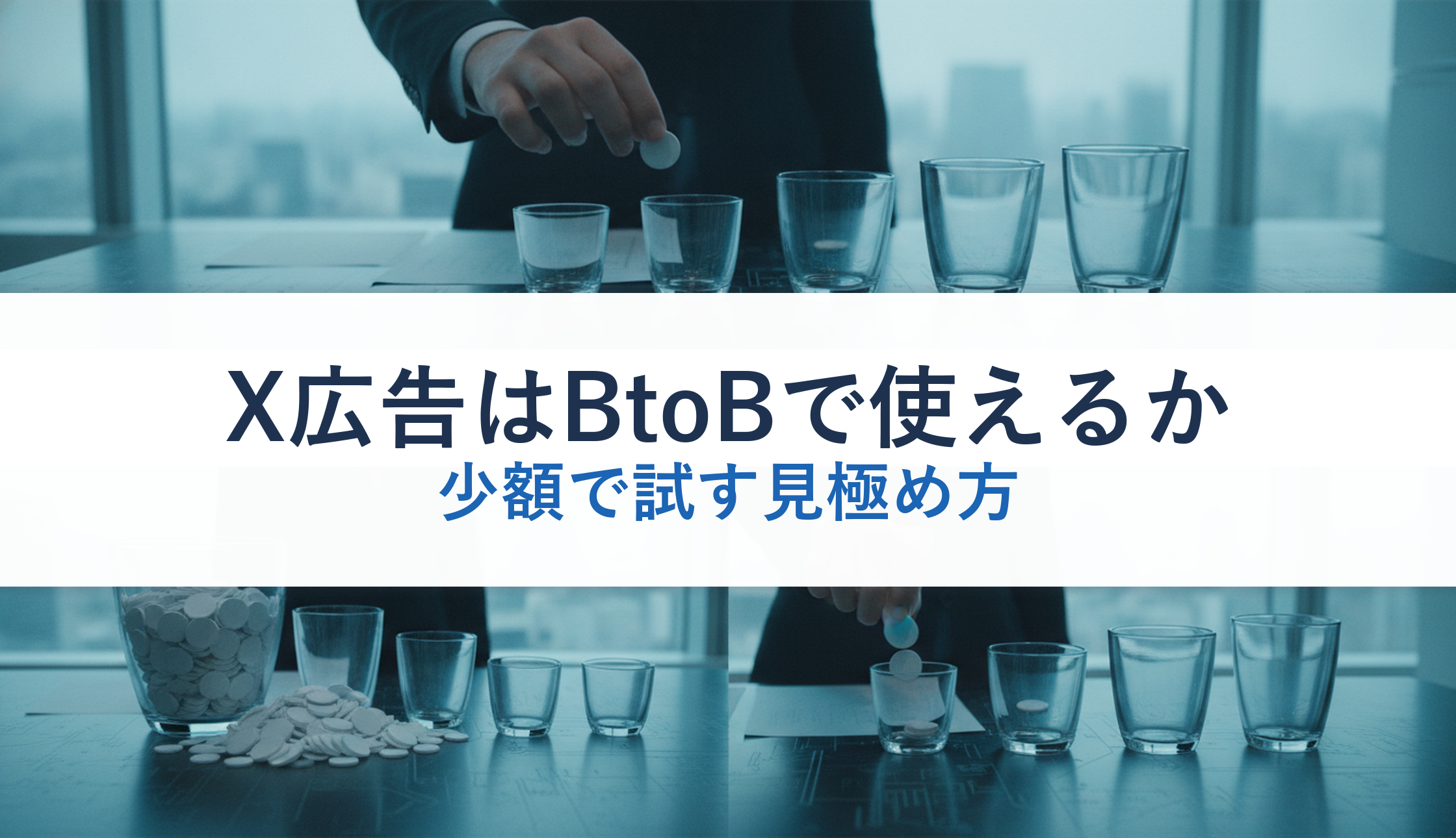 X広告はBtoBで使えるか｜少額で試す見極め方