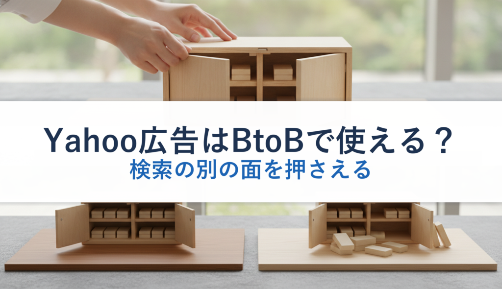 Yahoo広告はBtoBで使える？｜検索の別の面を押さえる