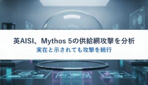 英AISI、Mythos 5の供給網攻撃を分析｜実在と示されても攻撃を続行