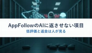 AppFollowのAIに返させない項目｜低評価と返金は人が見る