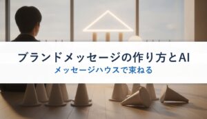 ブランドメッセージの作り方とAI｜メッセージハウスで束ねる