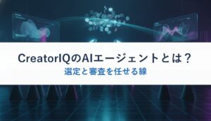 CreatorIQのAIエージェントとは？｜選定と審査を任せる線