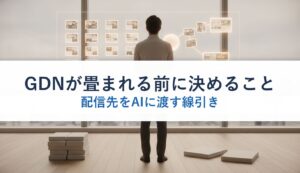 GDNが畳まれる前に決めること｜配信先をAIに渡す線引き