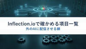 Inflection.ioで確かめる項目一覧｜外のAIに配信させる線