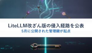 LiteLLM改ざん版の侵入経路を公表｜5月に公開された管理鍵が起点