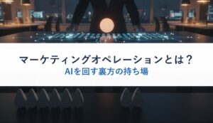 マーケティングオペレーションとは？｜AIを回す裏方の持ち場