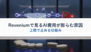 Reveniumで見るAI費用が膨らむ原因｜上限で止める仕組み