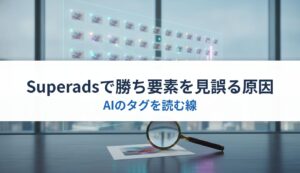 Superadsで勝ち要素を見誤る原因｜AIのタグを読む線